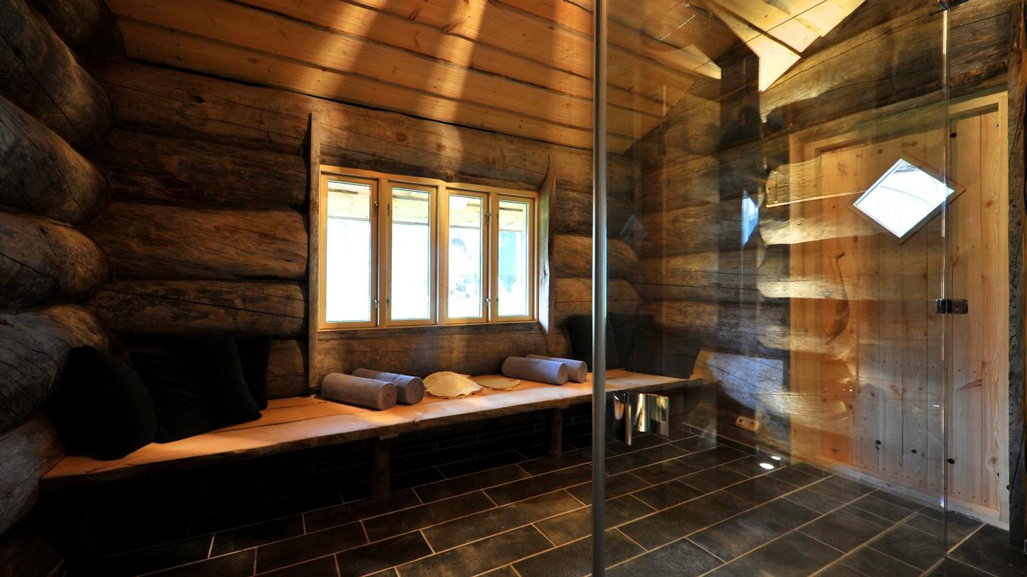 Palanga Life Balance Spa Hotel Екстериор снимка The interior of the sauna